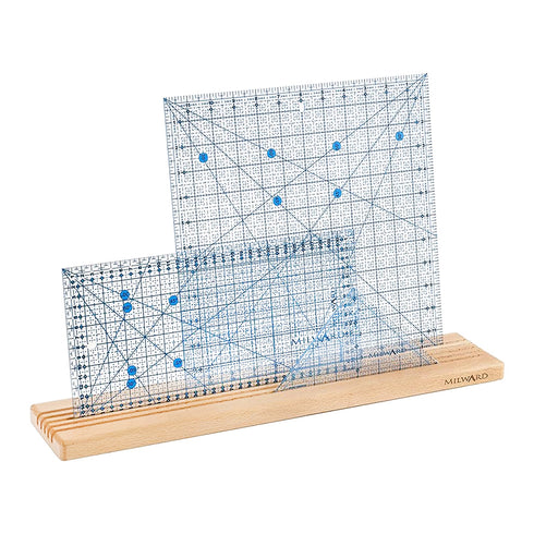Large Milward Beech Wood Ruler Rack
